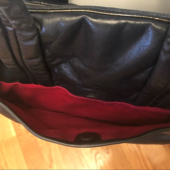 Katherine Kwei Signature Loop Leather Handbag - Picture 2 of 14